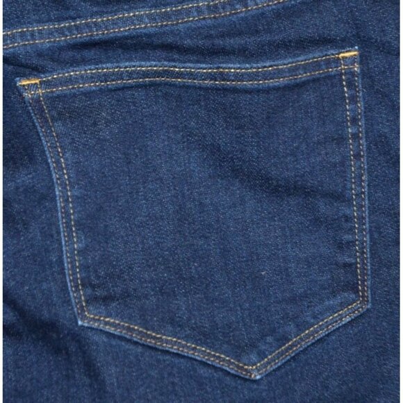 Lands' End Ladies Plus 20W Blue Jeans Fit 2 Boot Leg Stretch Denim Casual - Picture 5 of 10